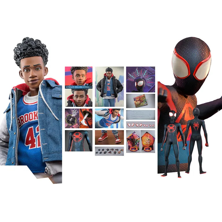 Spider-Man: Across The Spider-Verse: Hot Toys 1:6 Scale Action Figure: Miles Morales