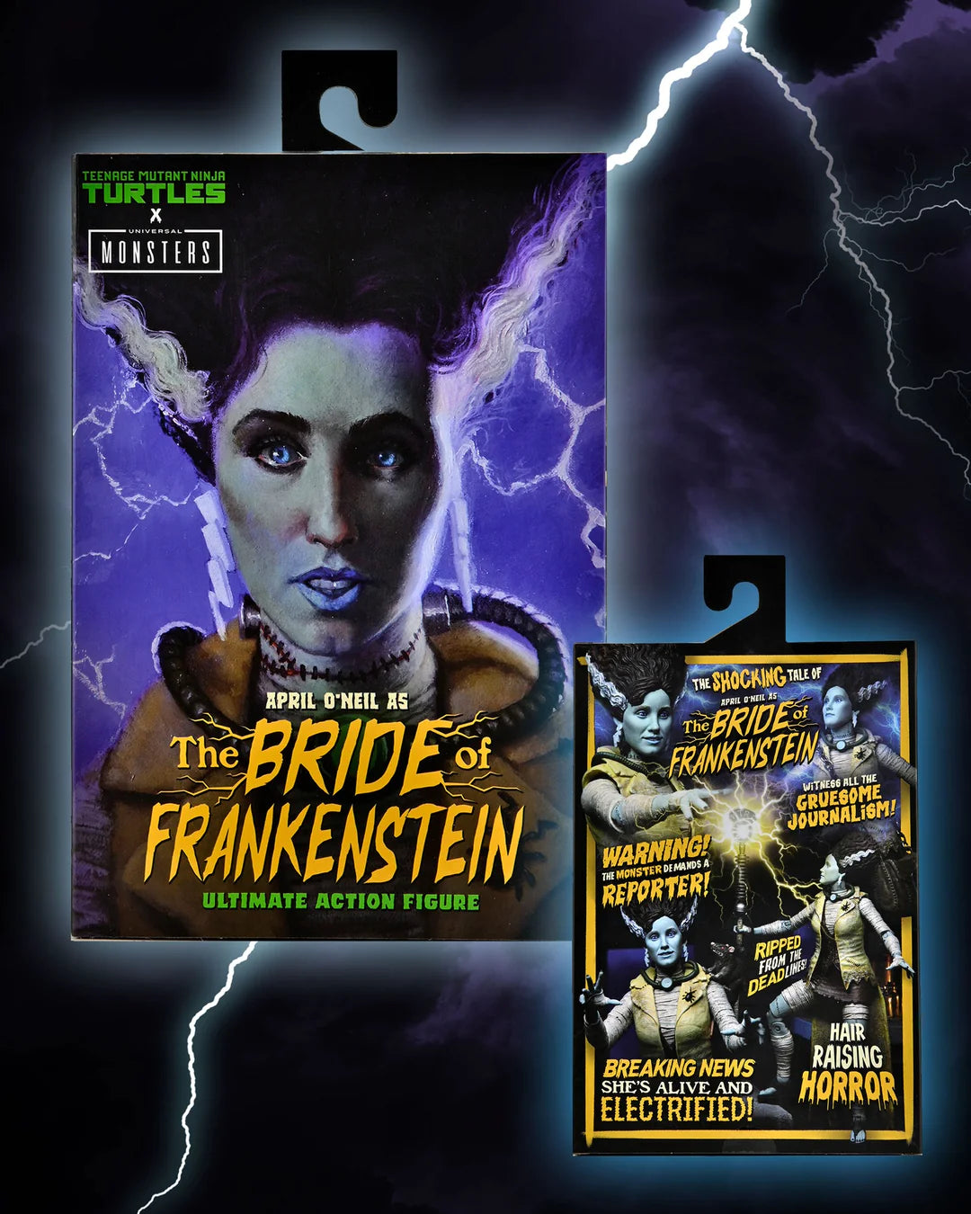 Universal Monsters x TMNT Ultimate April as the Bride