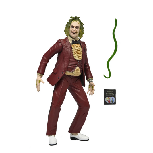 Beetlejuice Red Tuxedo Neca Scale Action Figure