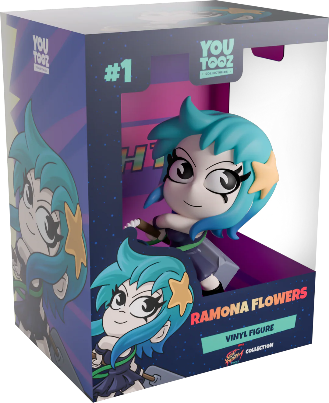 Youtooz Scott Pilgrim Takes Off Ramona Flowers Vinyl Figure