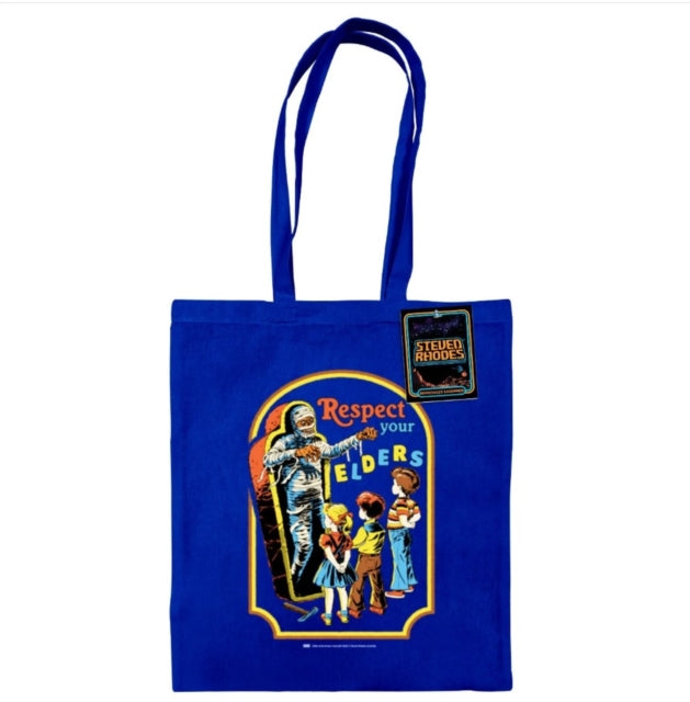 Steven Rhodes (Respect Your Elders) Bright Royal Tote Bag