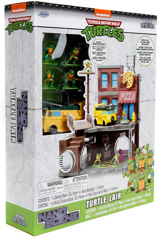 TMNT Nano Metalfigs Street Scene