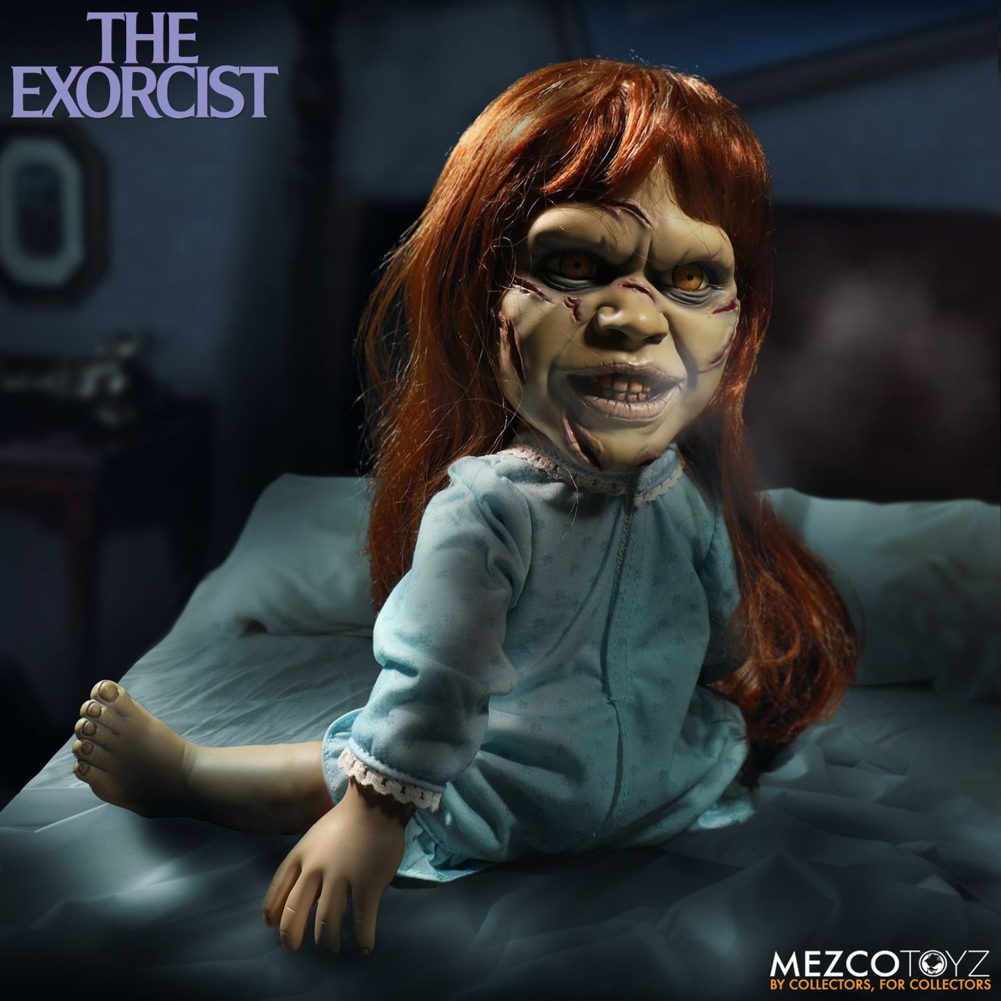 MEZCO Mega Scale The Exorcist Regan with Sound