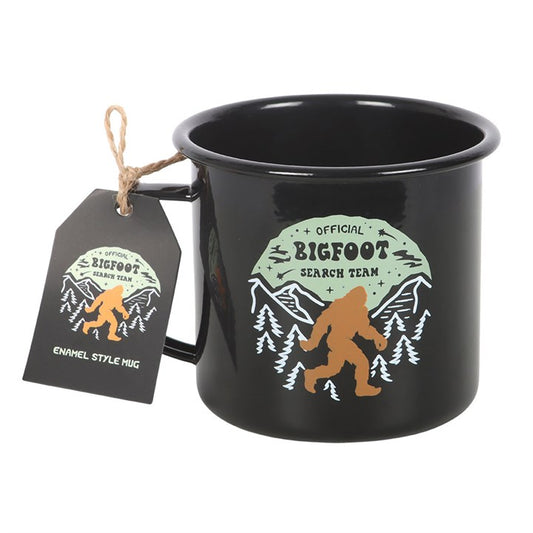 Bigfoot Search Team Enamel Mug