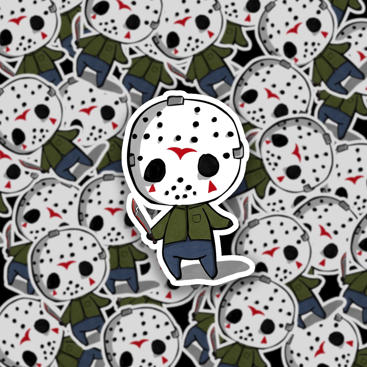 Chibi Jason Sticker