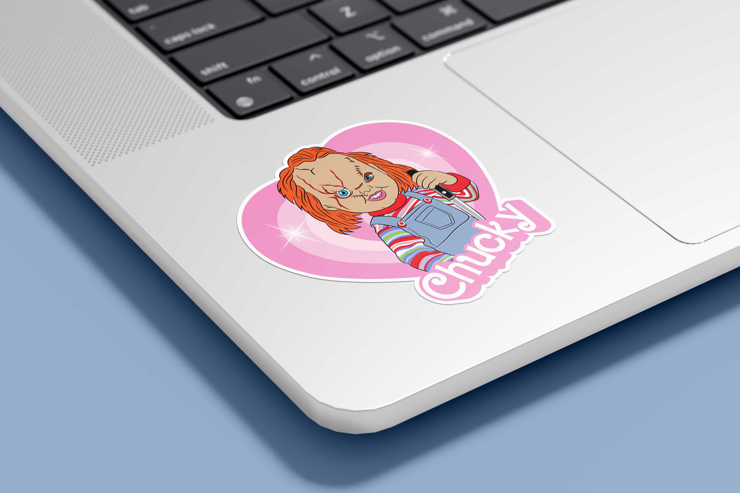 We Heart Chucky Sticker