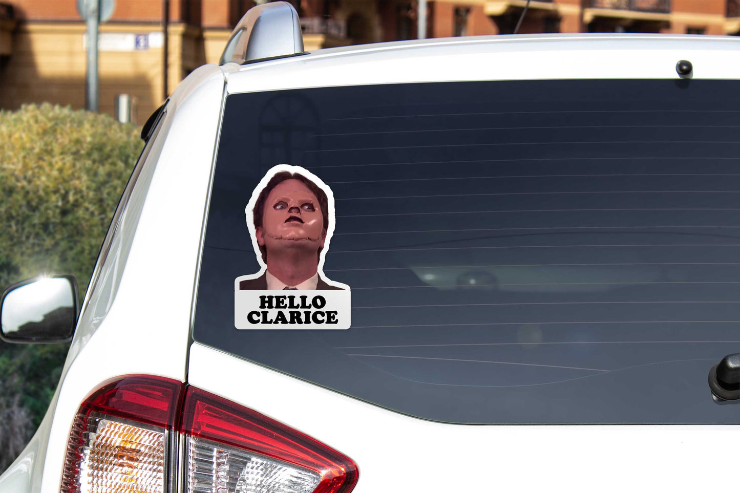 Hello Clarice Sticker