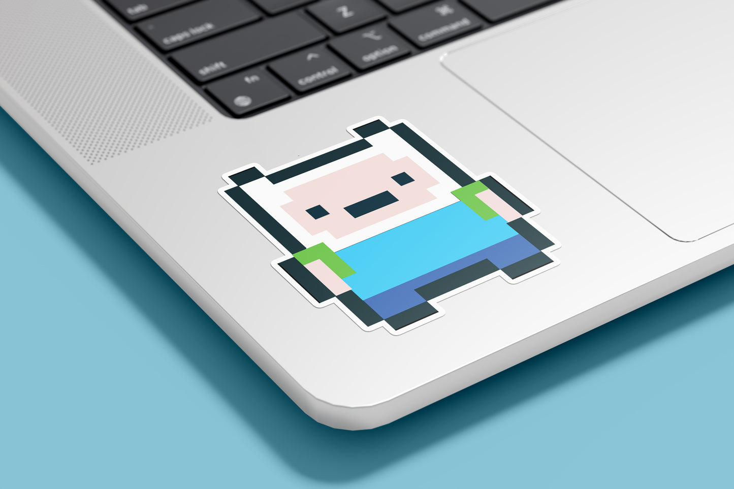 8 Bit Finn Sticker