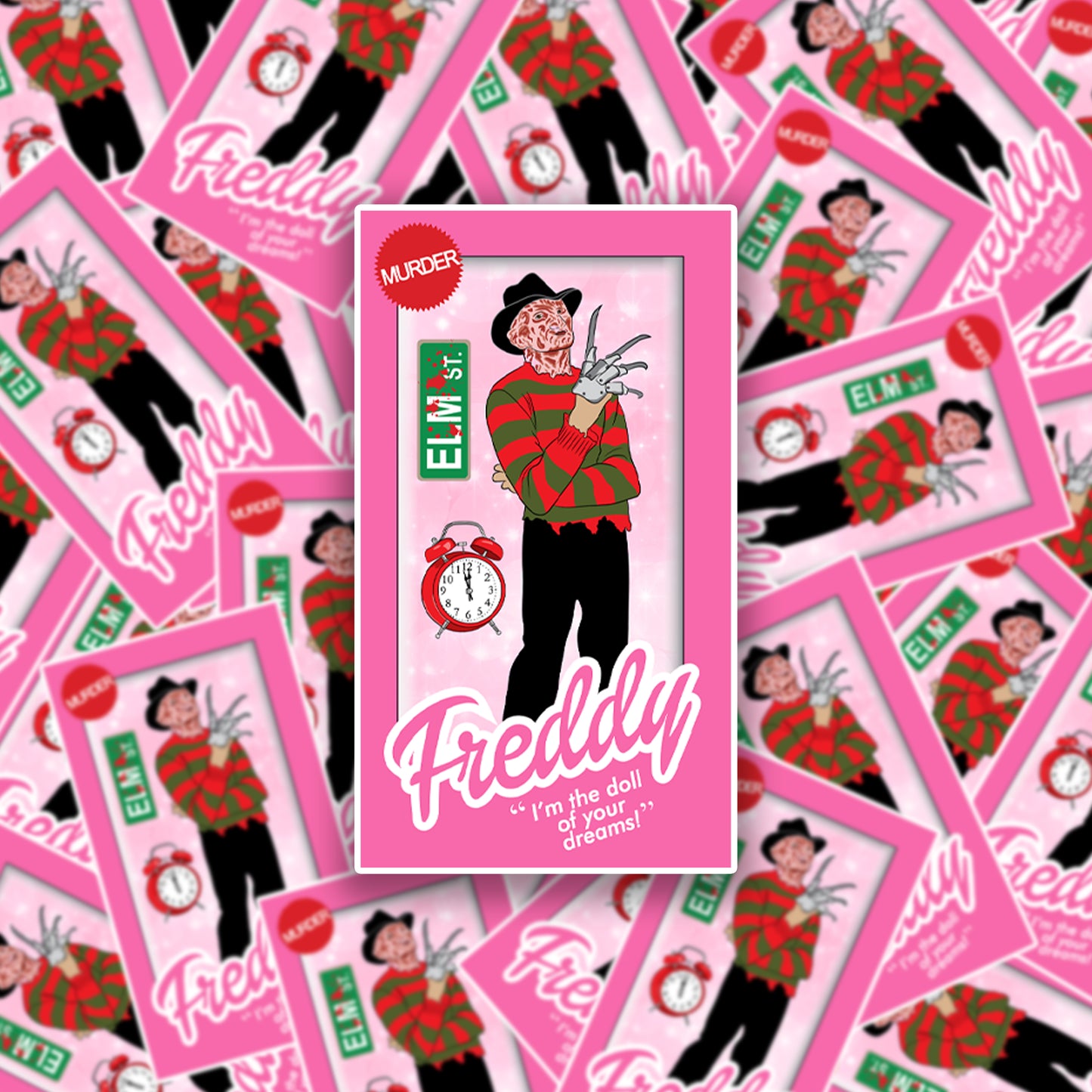 Barbie Freddie Sticker
