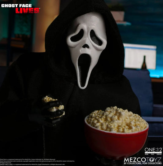 MEZCO Ghost Face One:12 Collective Action Figure