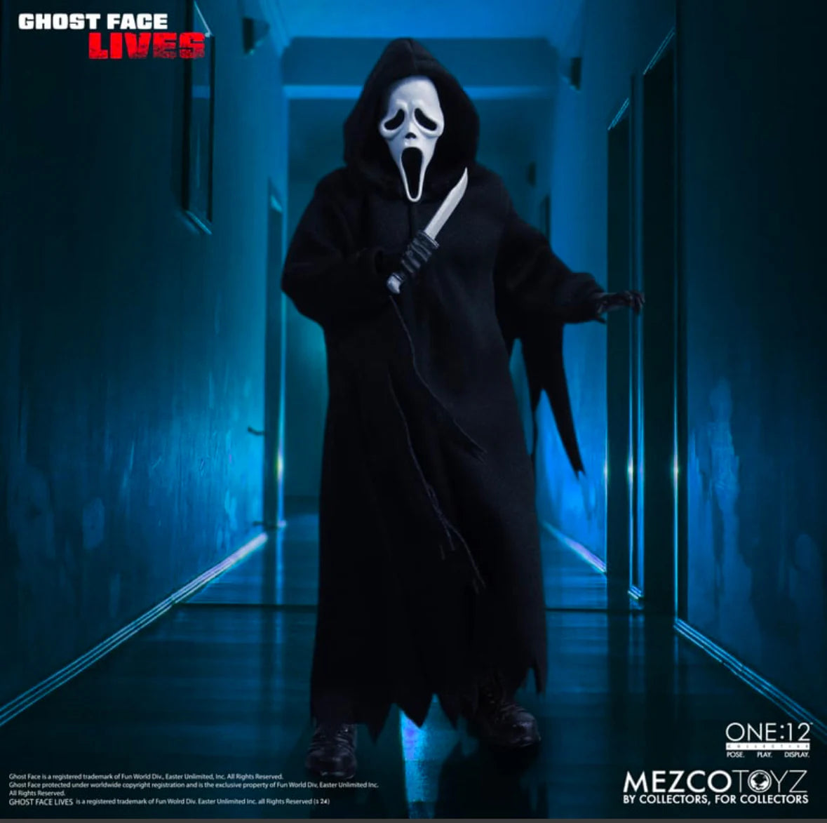 MEZCO Ghost Face One:12 Collective Action Figure
