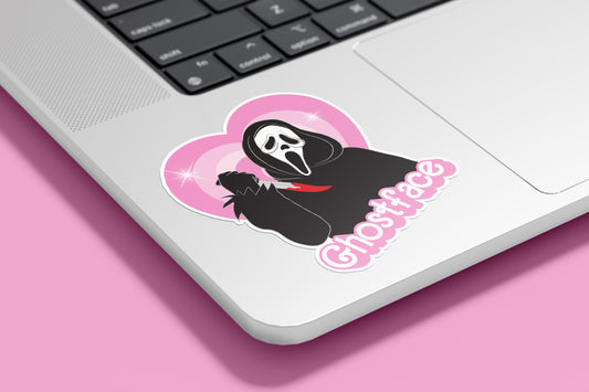 We Heart Ghostface Sticker