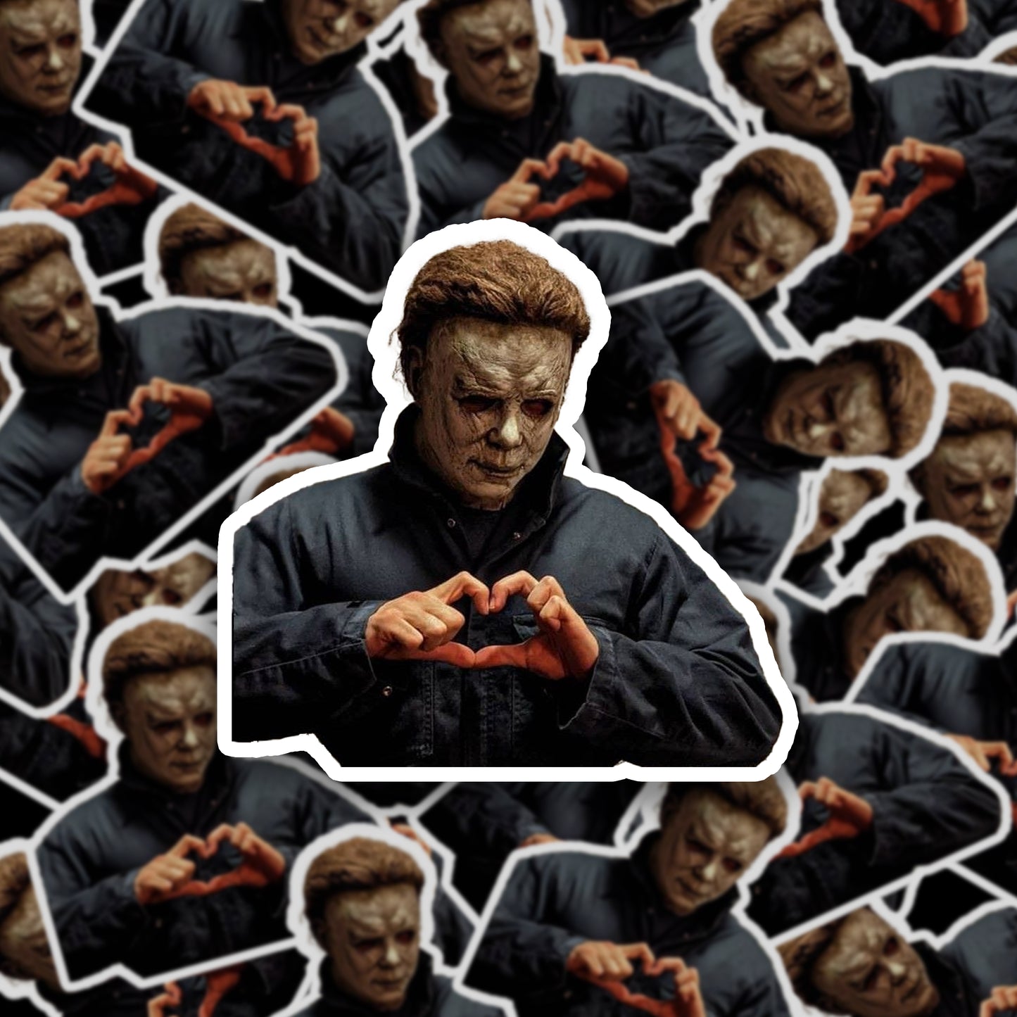 Heart Hands Michael Sticker