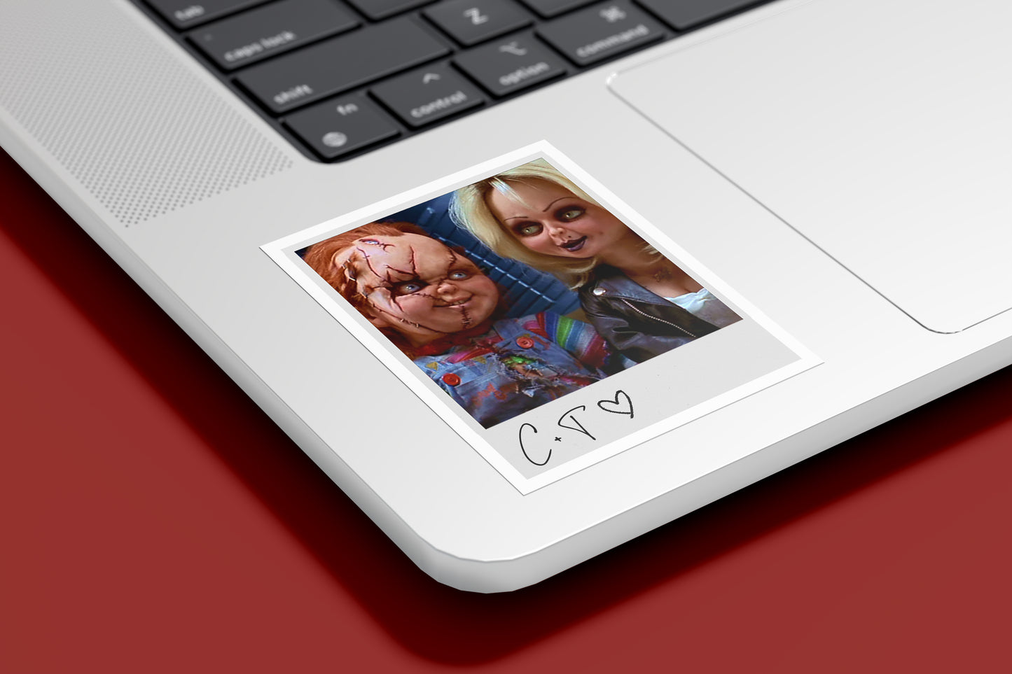 Polaroid Sticker - Chucky & Tiffany