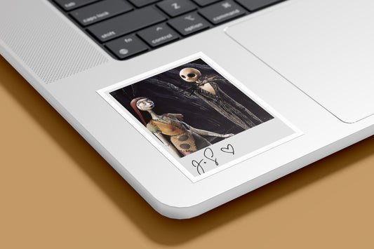 Polaroid Sticker - Jack & Sally