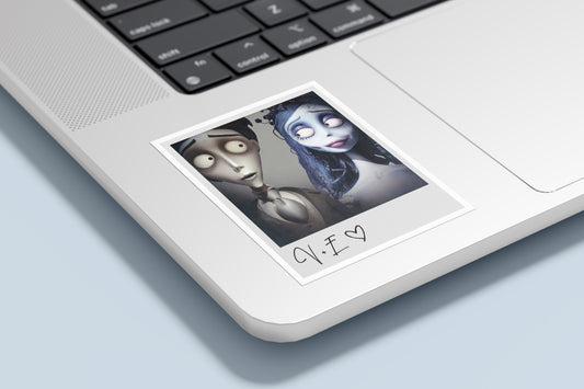 Polaroid Sticker - Victor & Emily