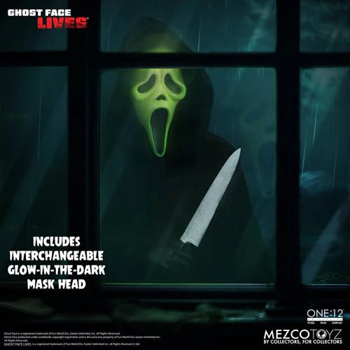 MEZCO Ghost Face One:12 Collective Action Figure