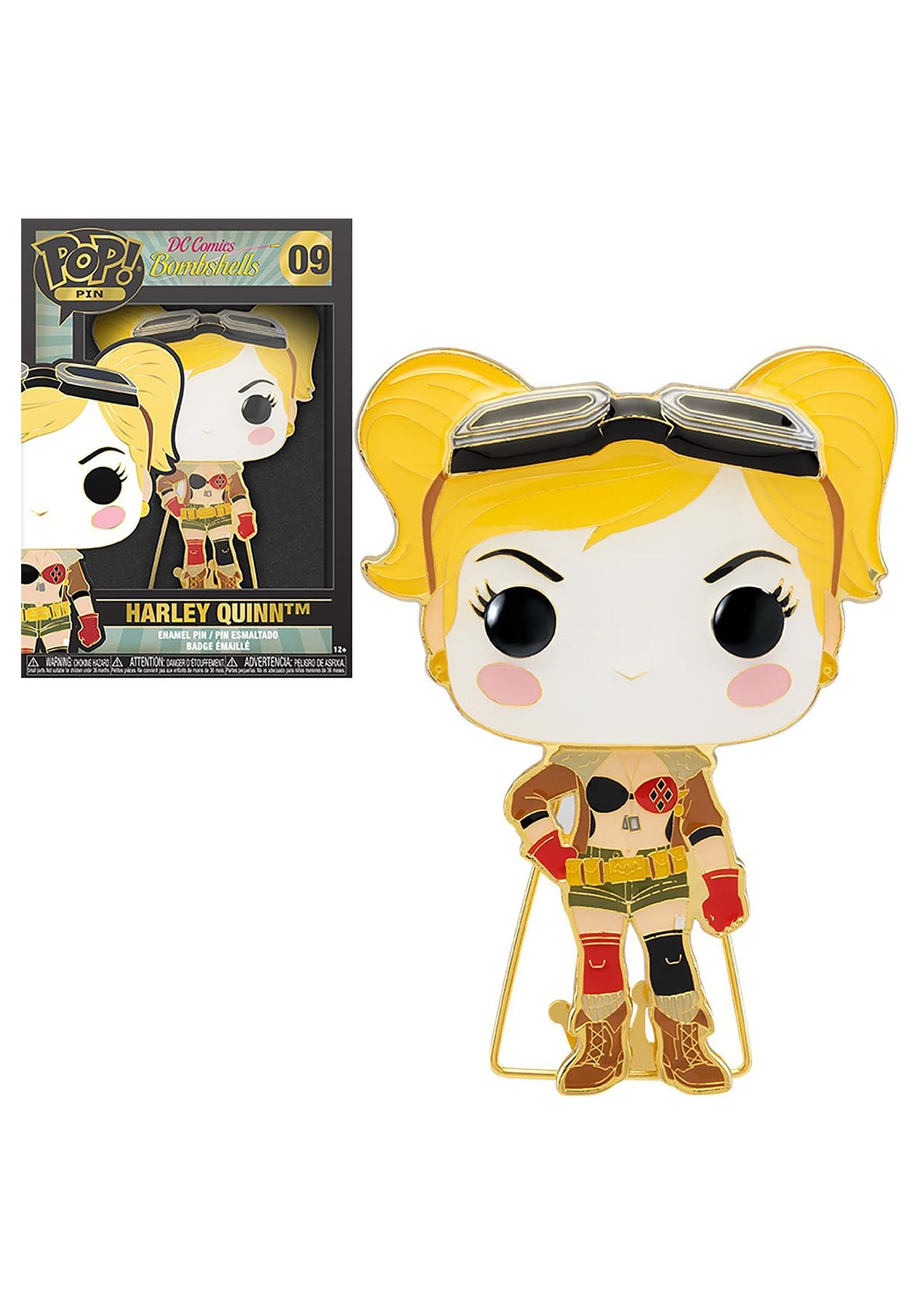 Funko Pop Pin - DC Comics Bombshells - Harley Quinn