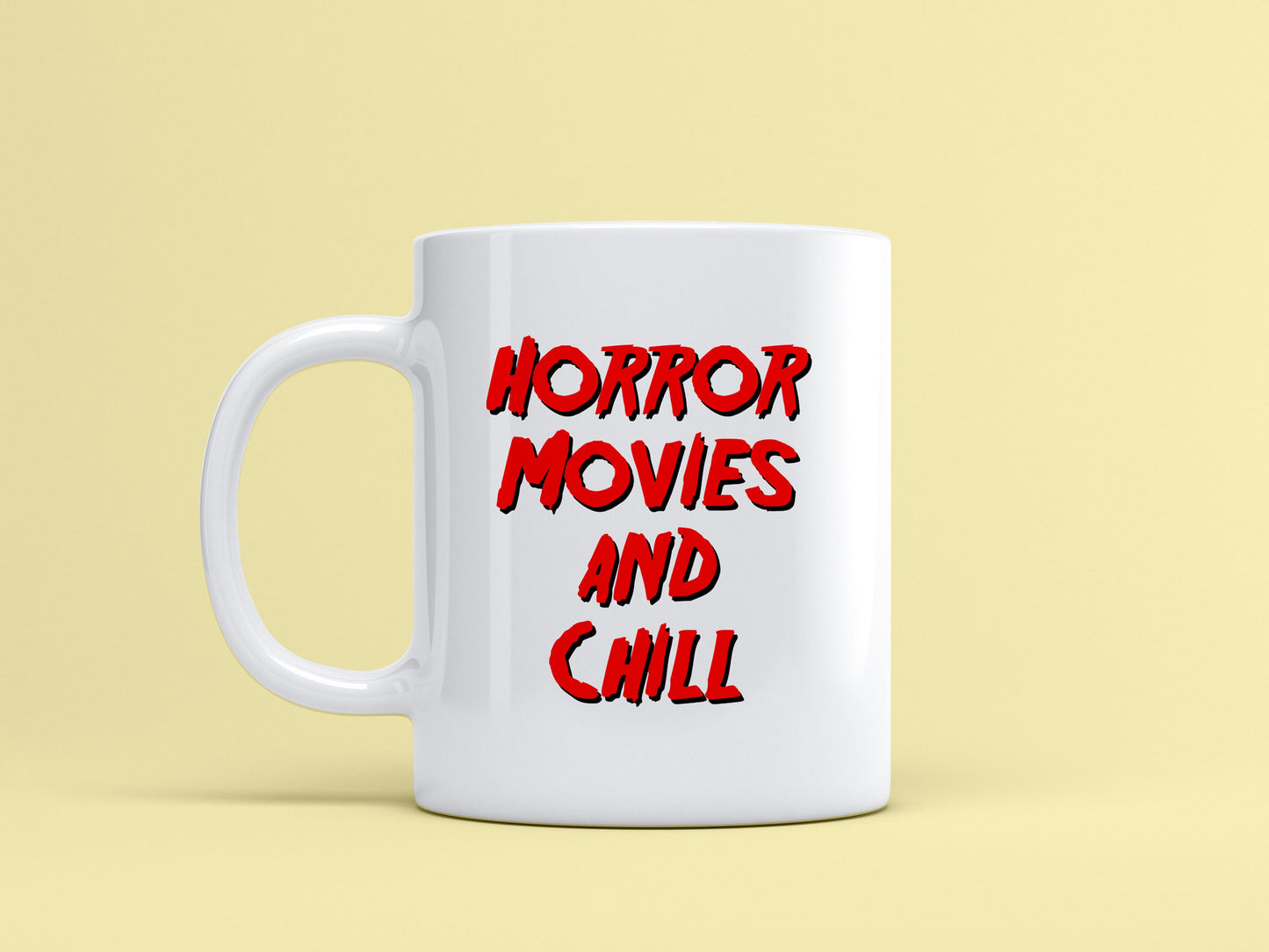 Horror Movies & Chill Ceramic Mug