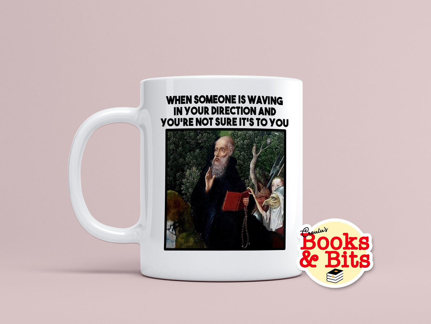 Waving Medieval Art 11oz Ceramic Mug