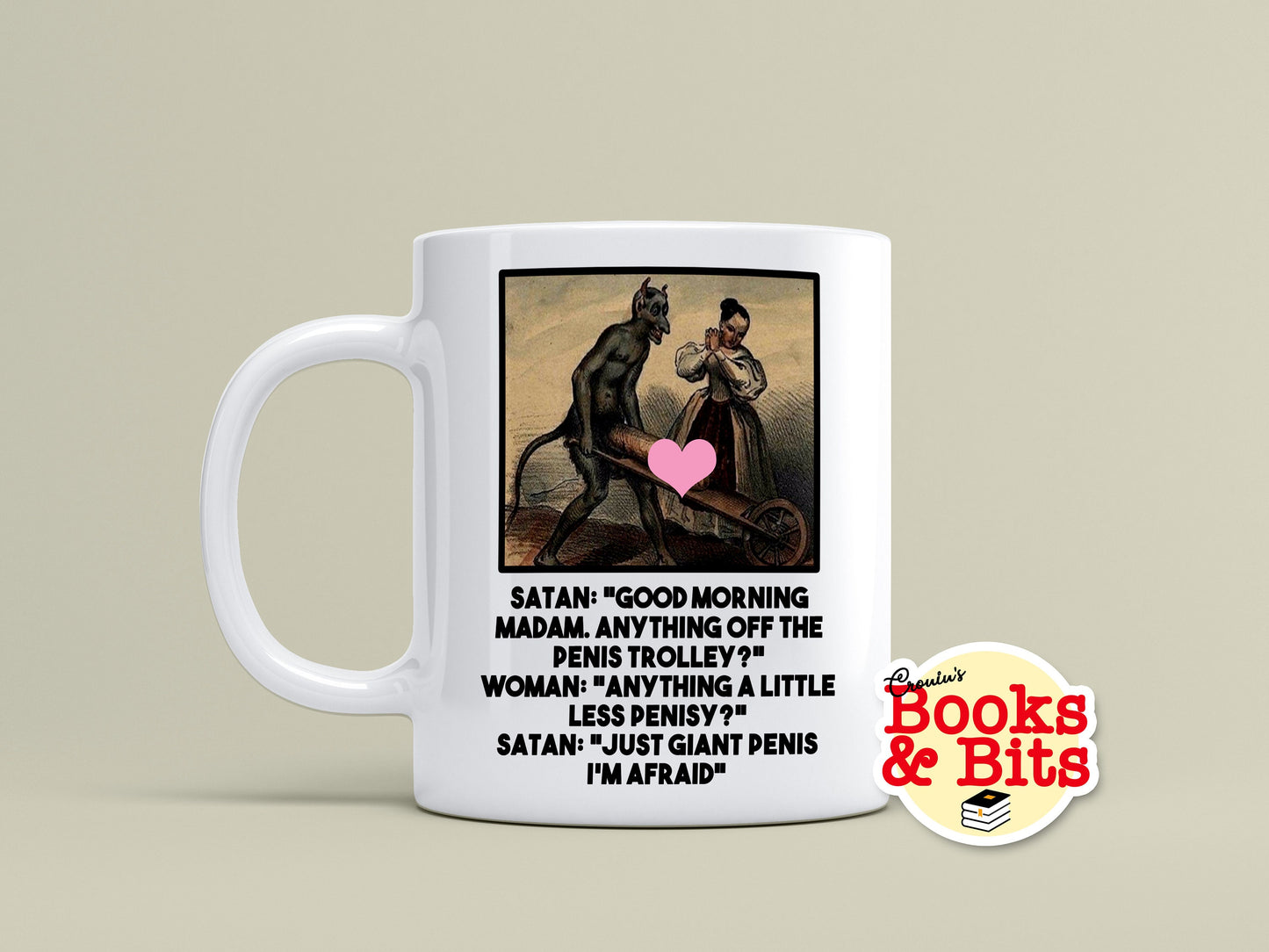 Penisy Medieval Art 11oz Ceramic Mug