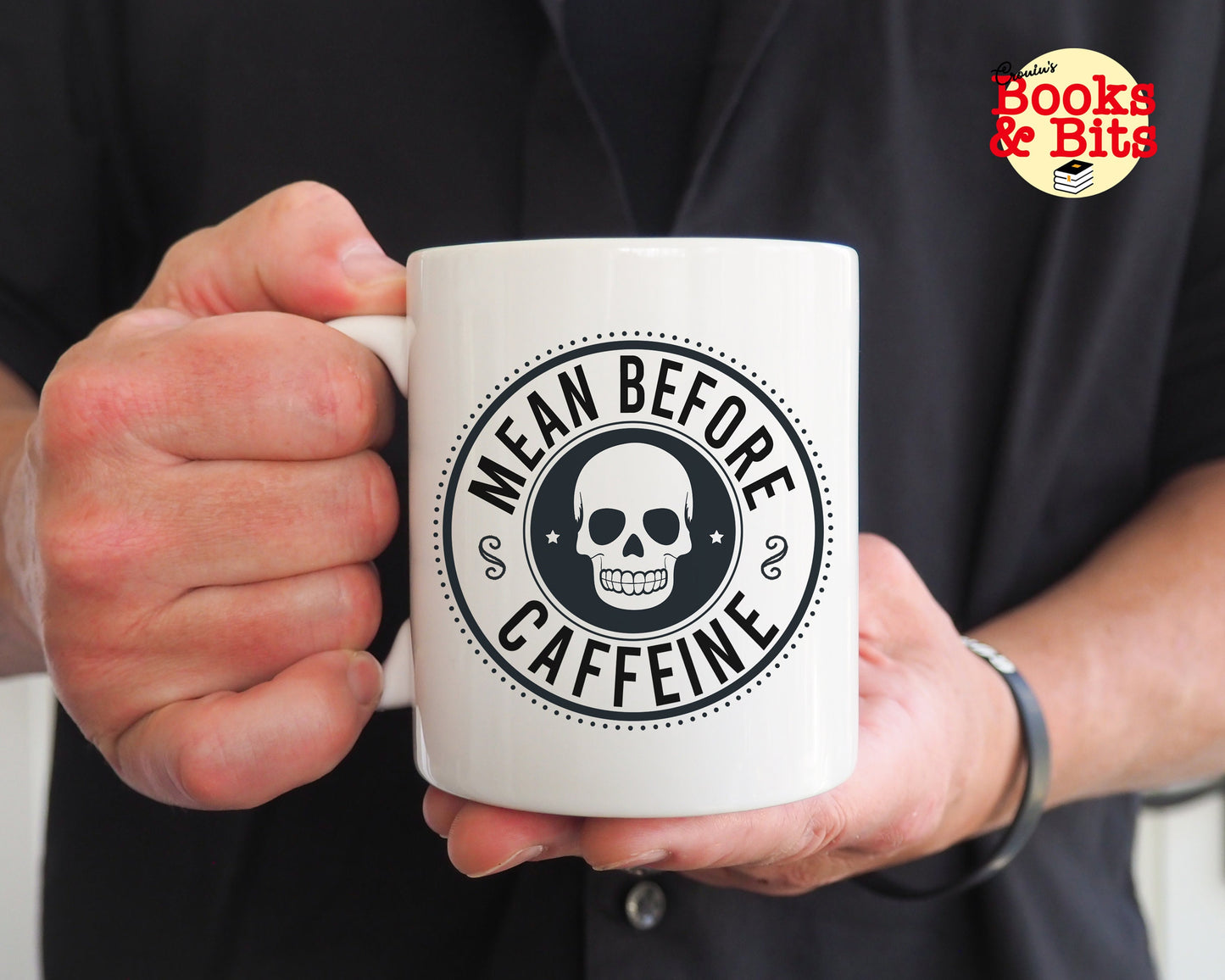 Mean Before Caffeine11oz Ceramic Mug