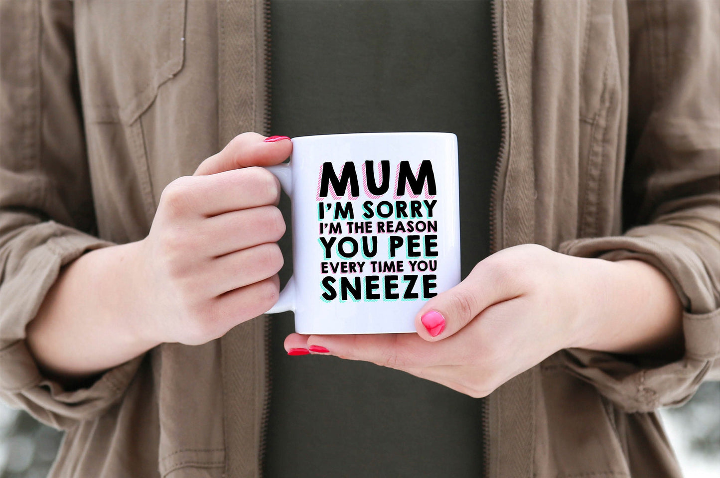 Reason You Pee 11oz Ceramic Mug