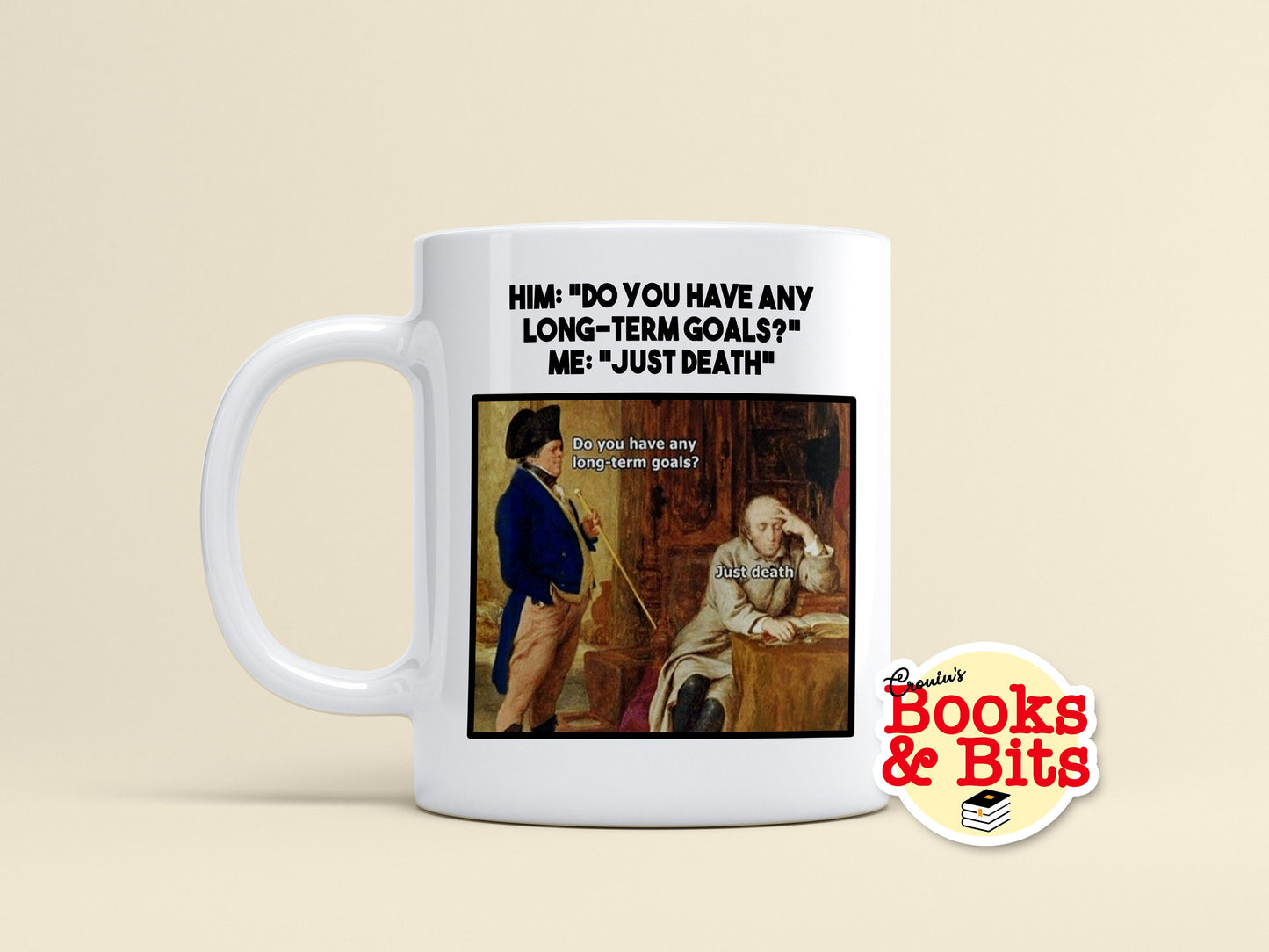 Just Death Medieval Art 11oz Ceramic Mug