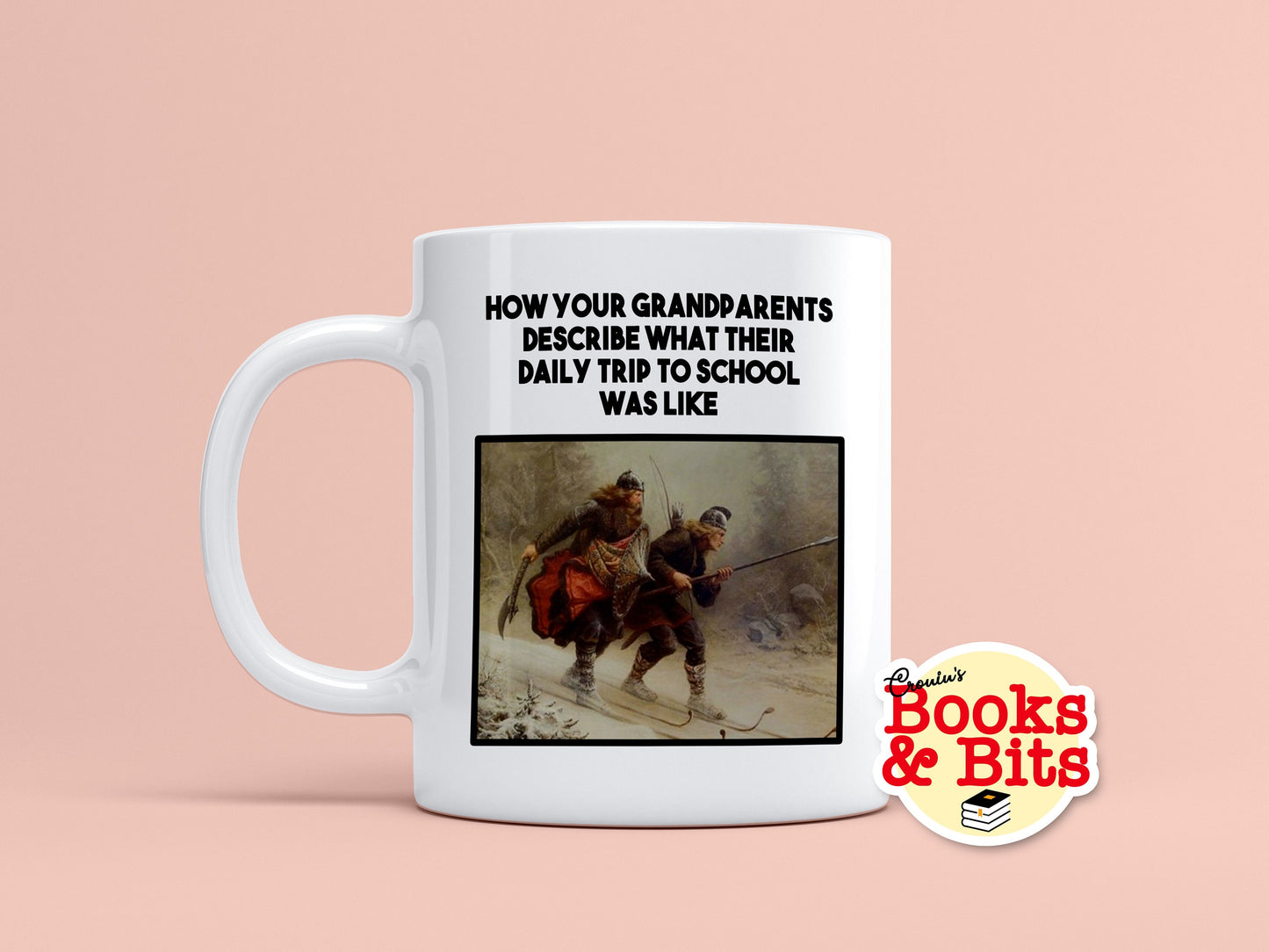 Grandparents Medieval Art 11oz Ceramic Mug