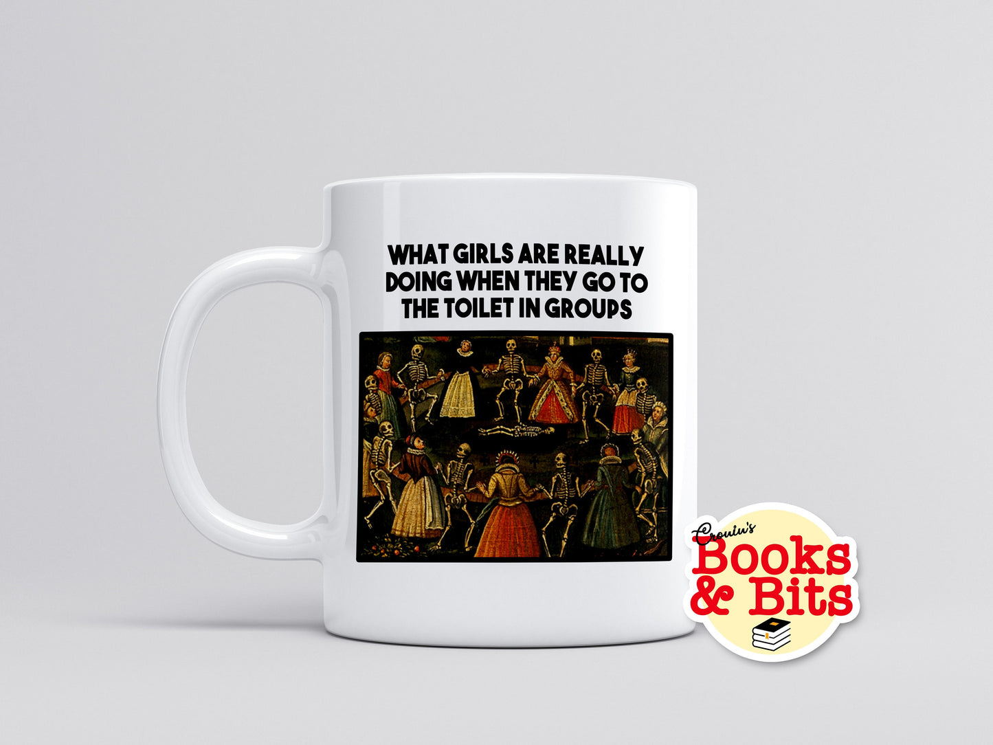 Girls Medieval Art 11oz Ceramic Mug