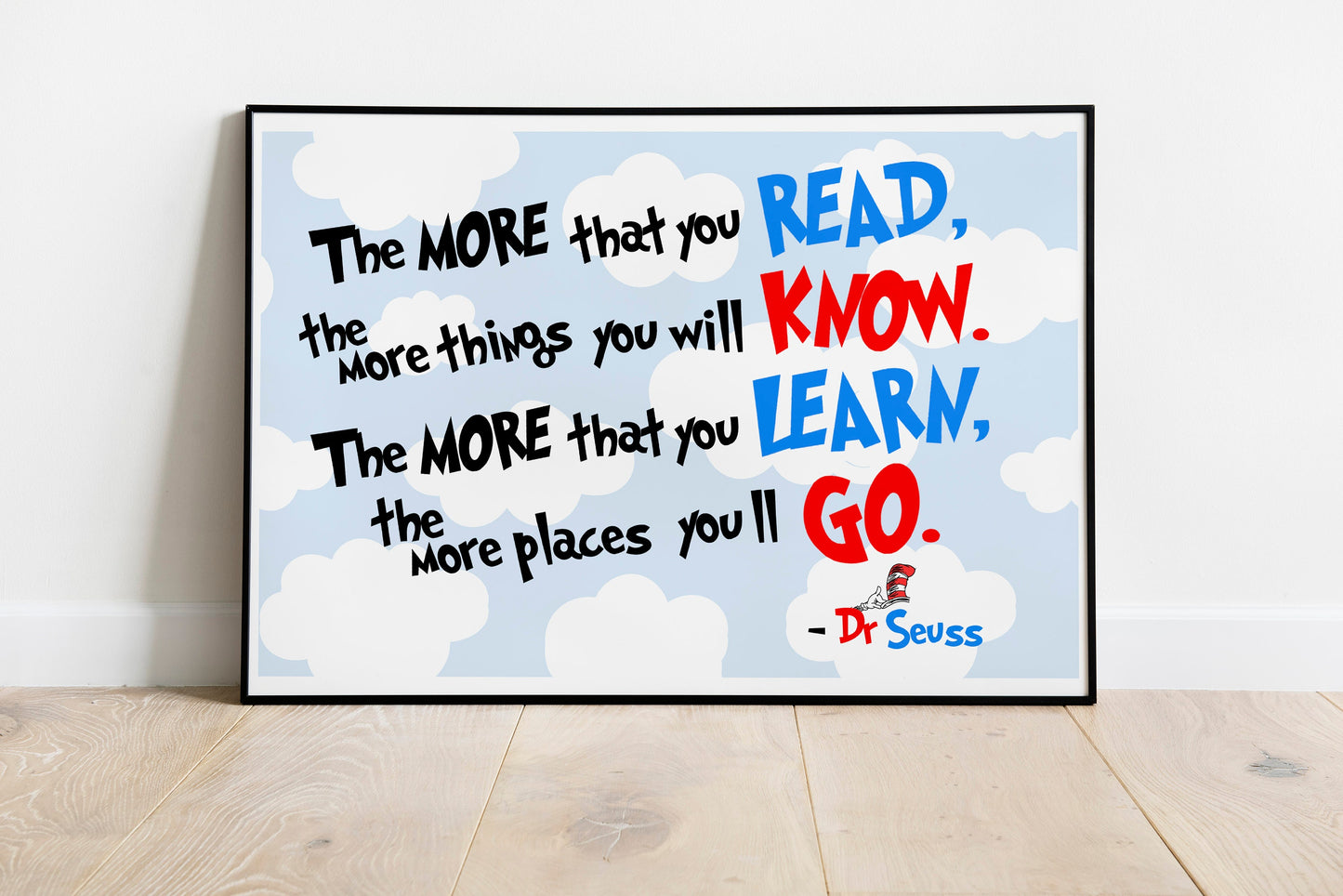 Dr Seuss Quote Print