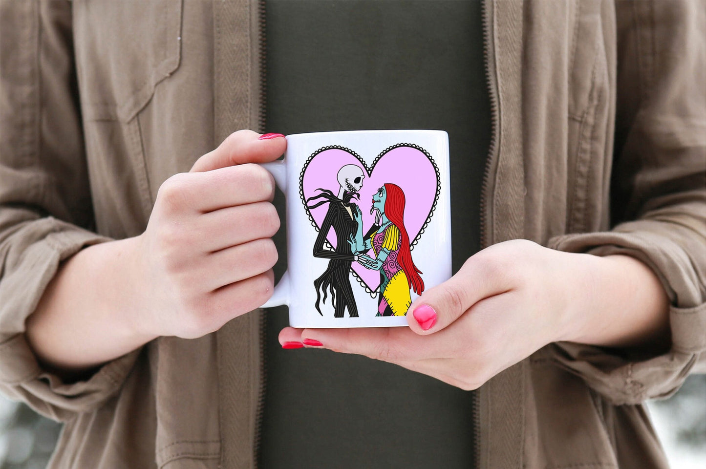 Jack & Sally 11oz Ceramic Mug