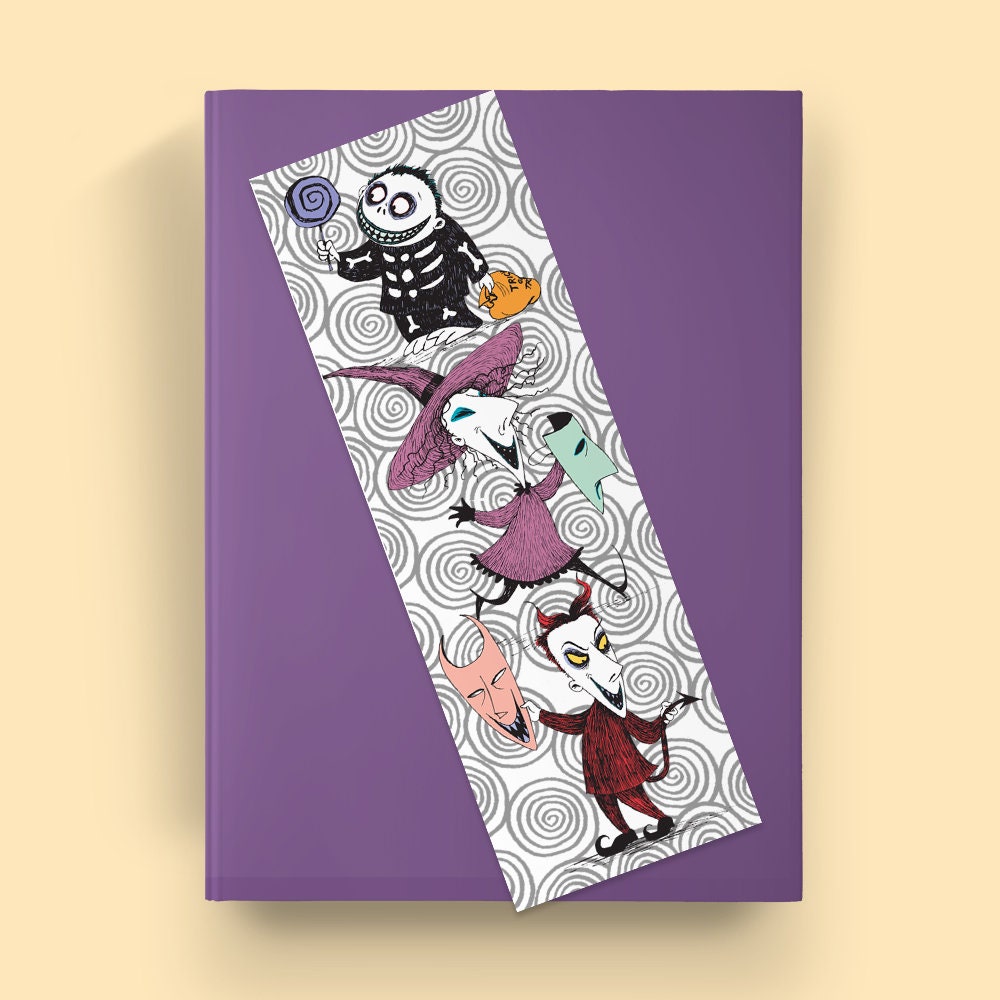 Halloween Town Trio Bookmark