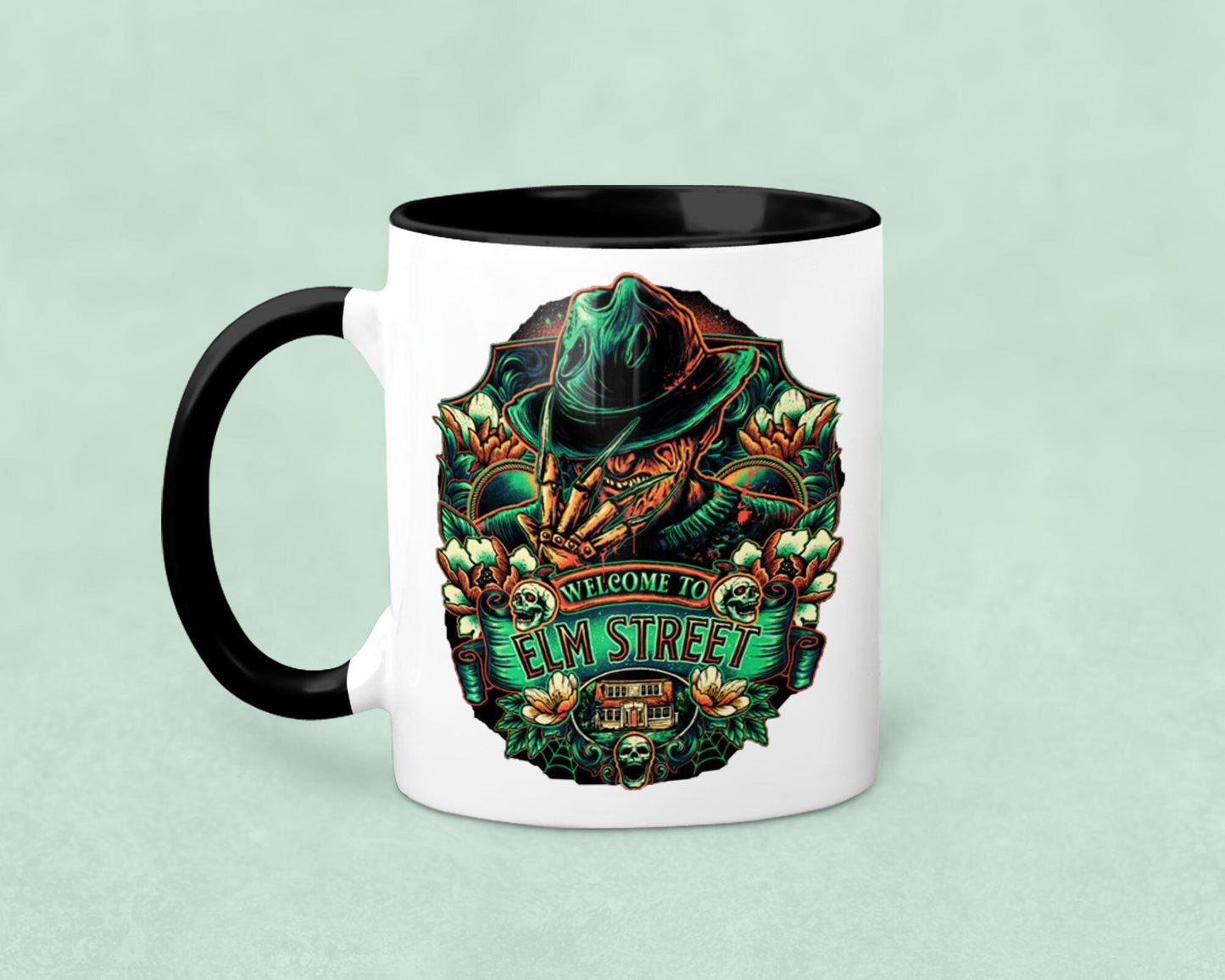 Welcome to Elm Street Ceramic Mug