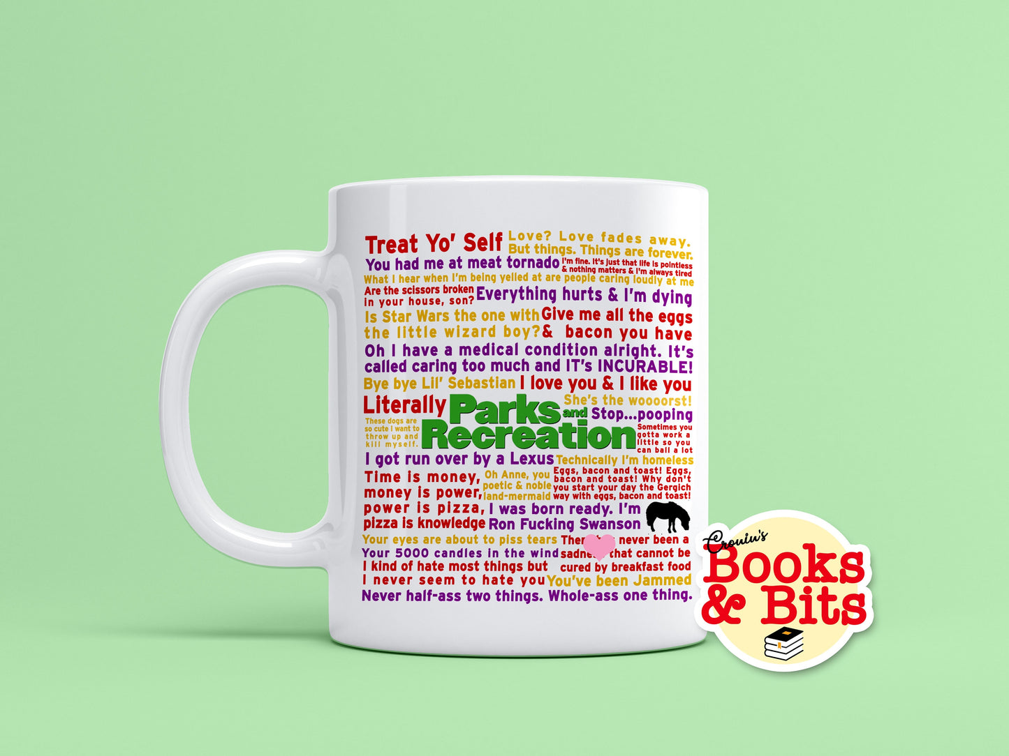 Parks and Recreation Quote Ceramic Mug