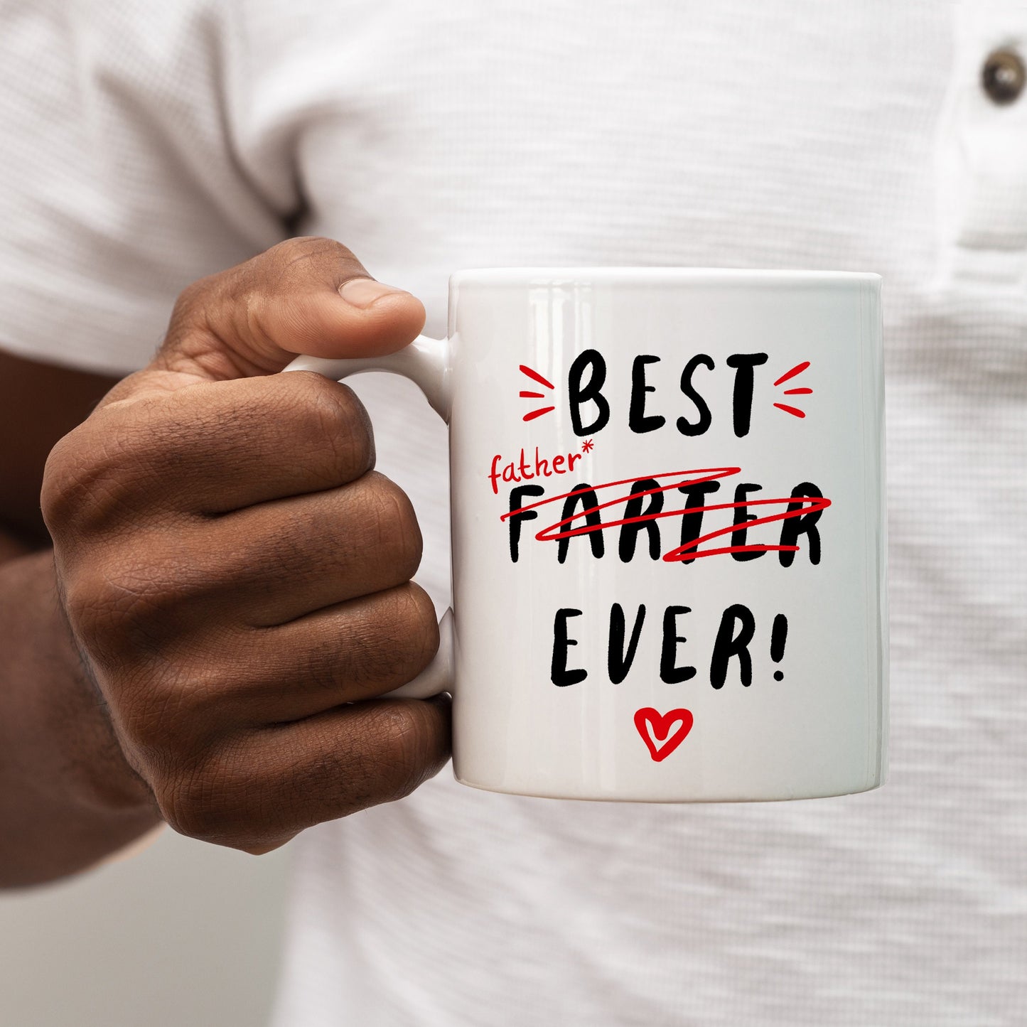 Best Farter Ever Ceramic Mug Father's Day