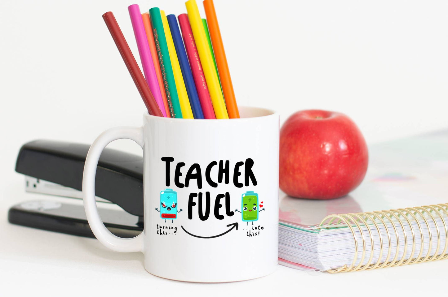 Teacher Fuel Ceramic Mug
