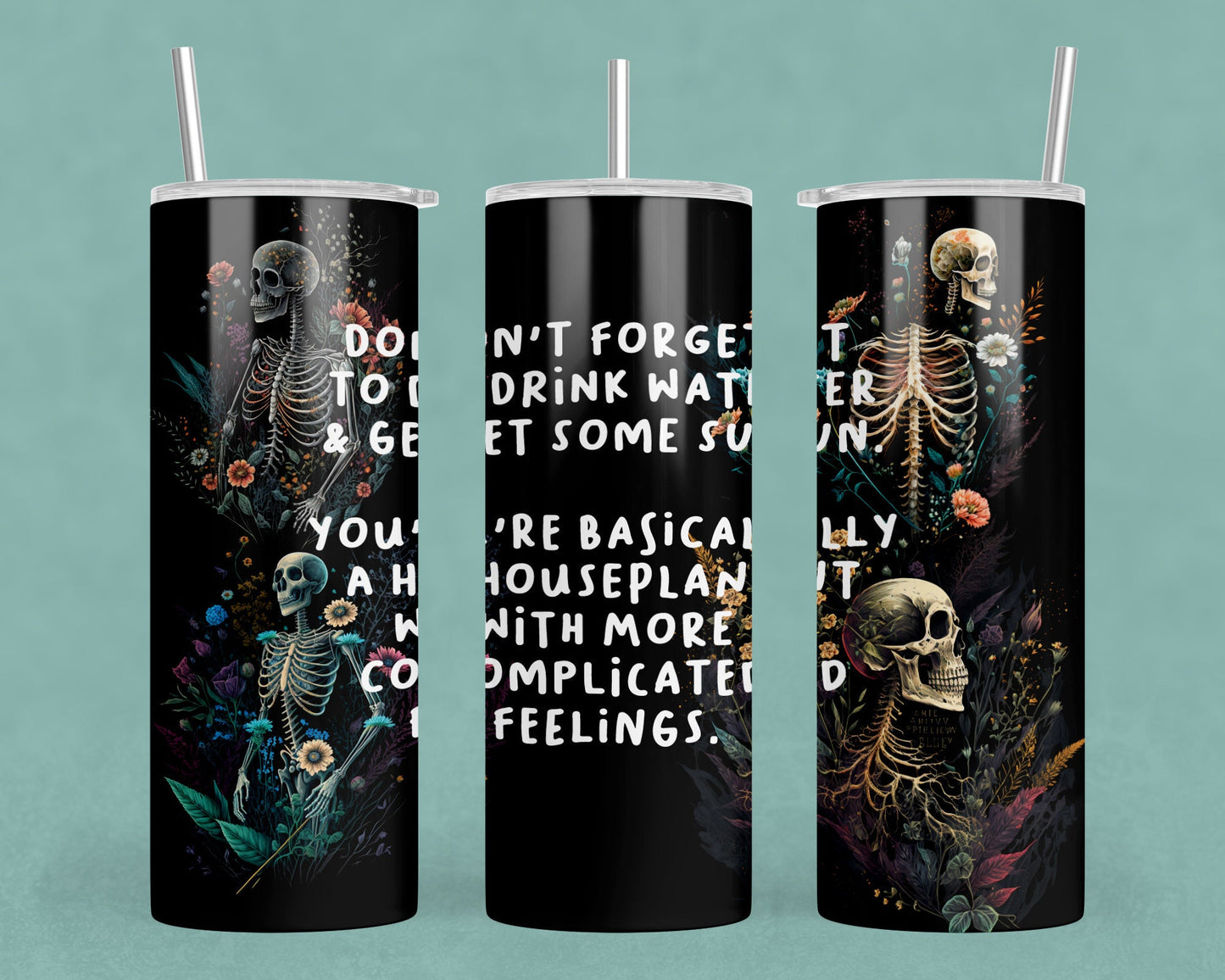 Drink Some Water 20oz Metal Tumbler