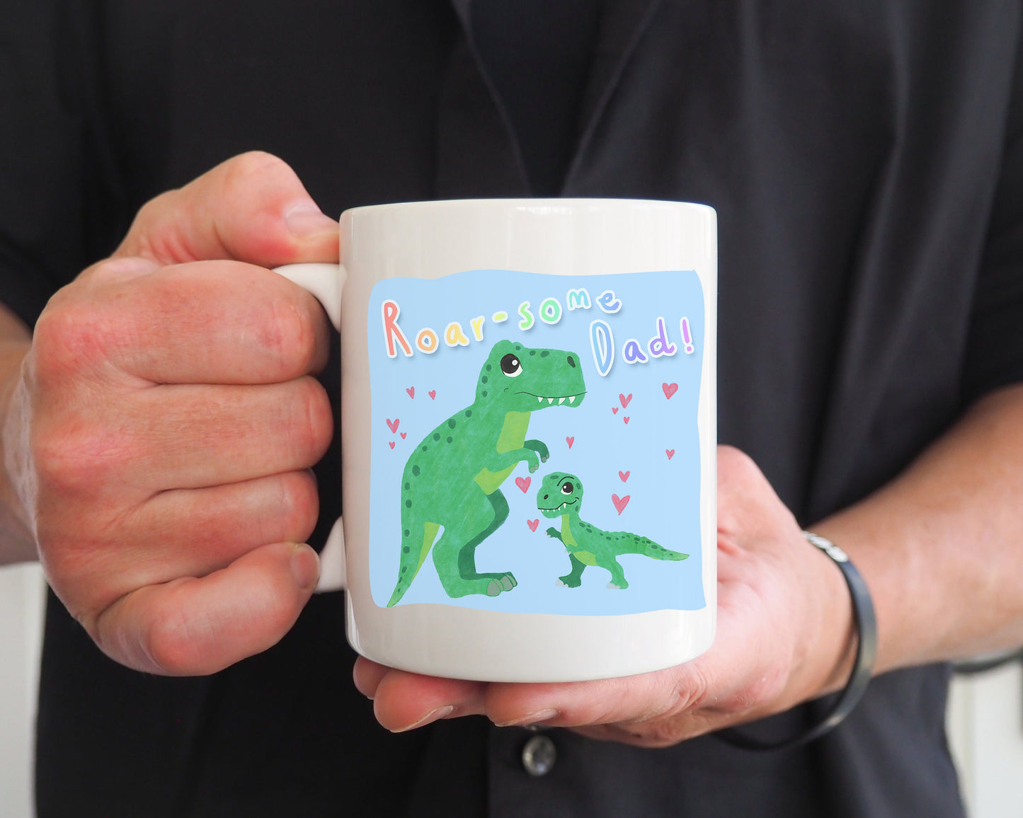 Roar-some Dad Dinosaur Mug Father's Day
