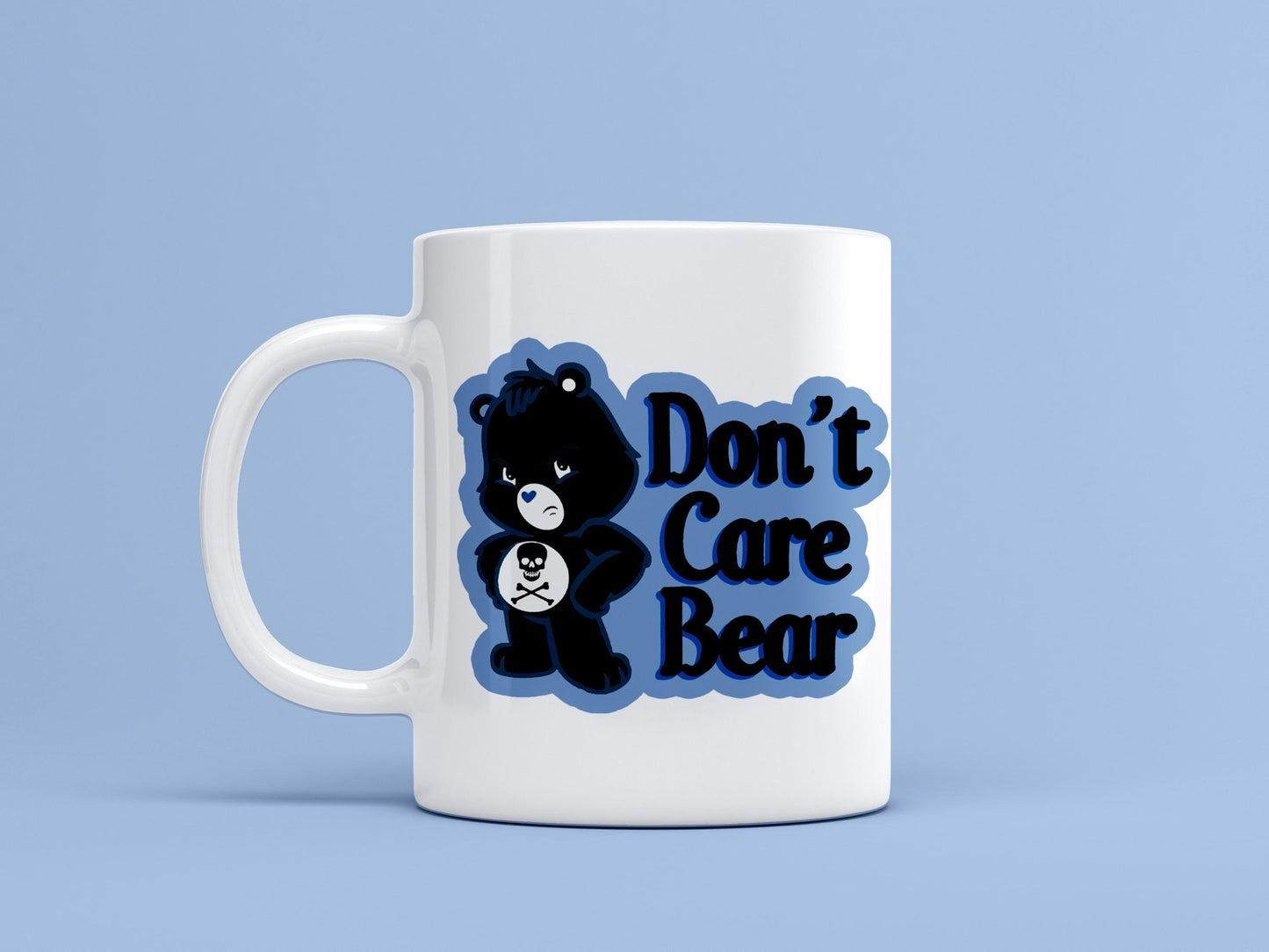 Don't Care Bear Ceramic Mug