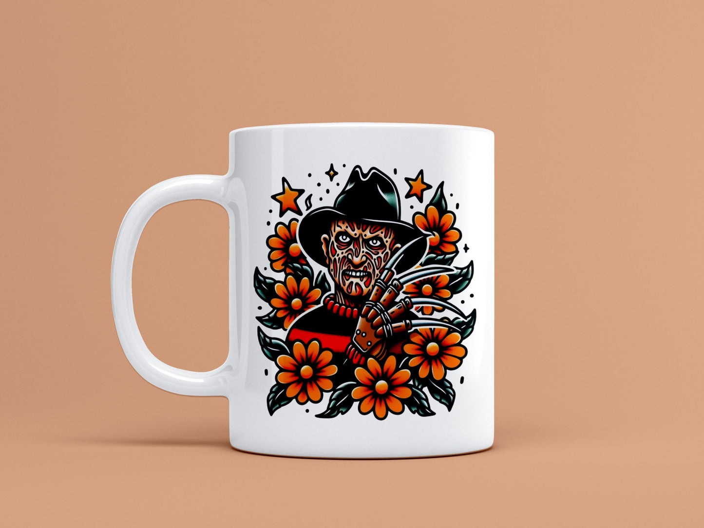 Tattoo Style Freddy Ceramic Mug