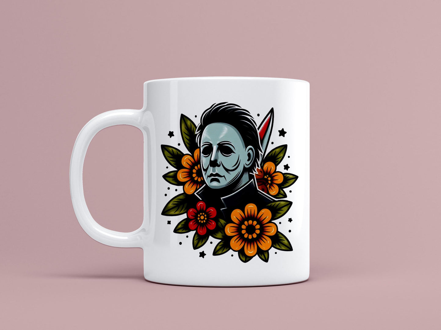 Tattoo Style Michael Ceramic Mug