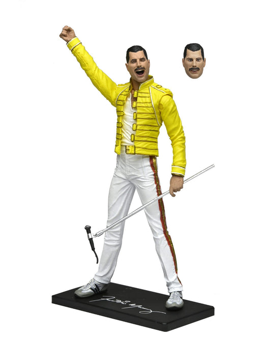 NECA Freddy Mercury 7" Magic Tour Yellow Jacket