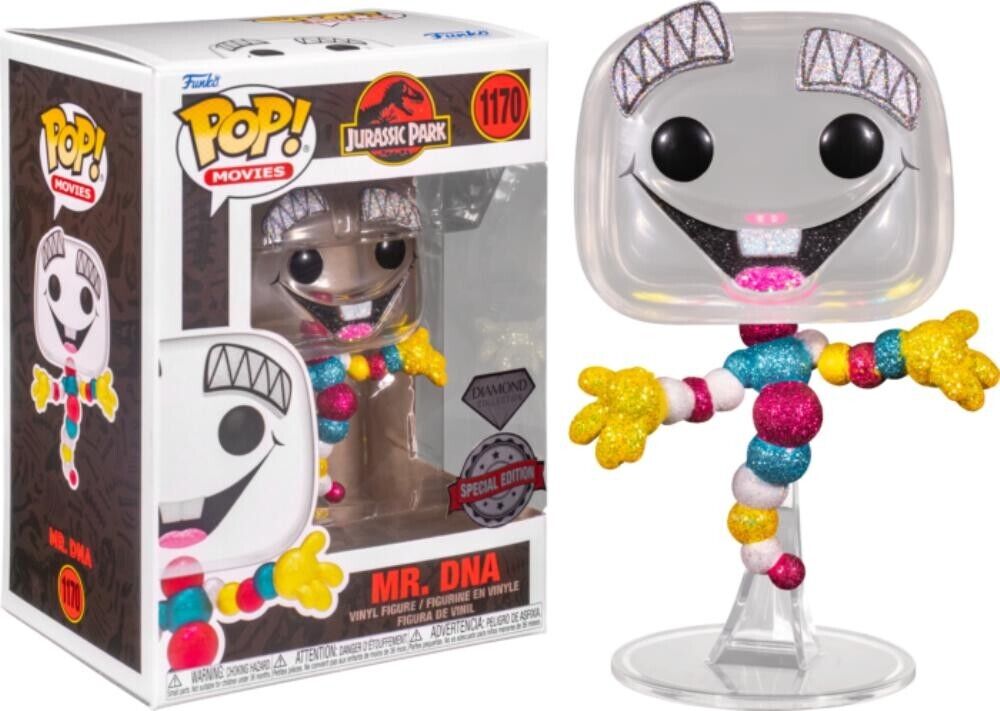 Jurassic Park Mr DNA Funko POP Diamond Edition