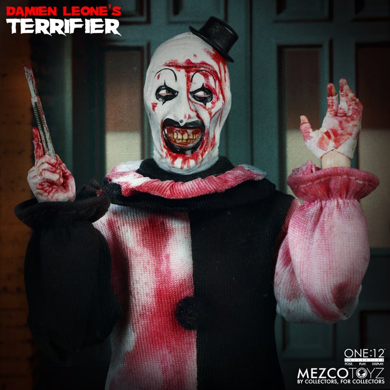 Mezco one : 12 Terrifier: Art the Clown - Deluxe Edition