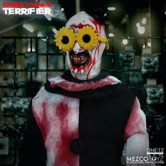 Mezco one : 12 Terrifier: Art the Clown - Deluxe Edition