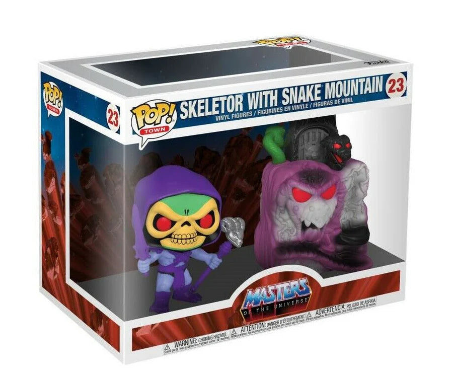 Masters of the Universe: Skeletor with Snake Mountain Funko Pop! Town