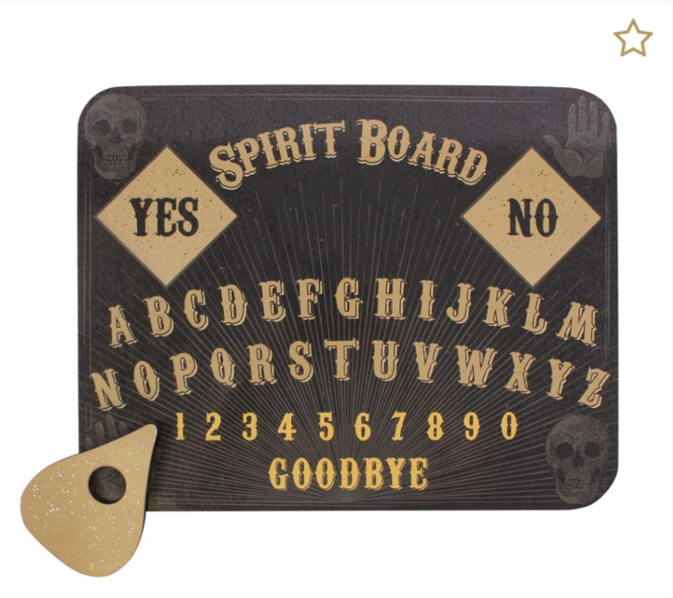 Spirit board - speak to the spirits