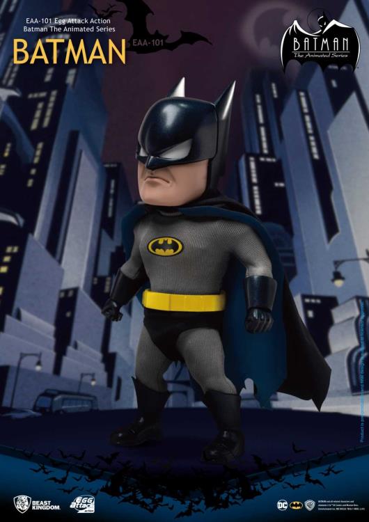 BaTMAN THE ANIMATED SERIES EGG ATTACK ACTION ACTION FIGURE BATMAN 17 CM