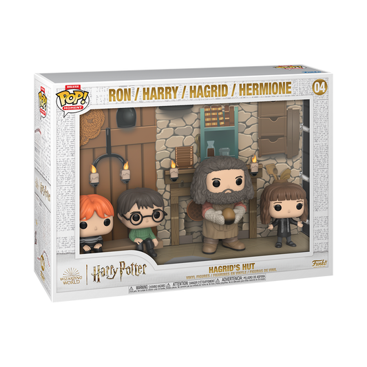 POP Figure Moments Deluxe Harry Potter Hagrids Hut
